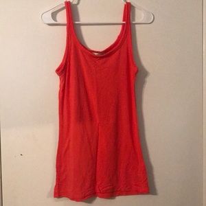 Orange tank top